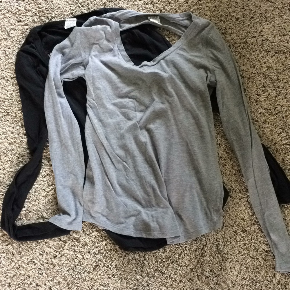 VS Pink Open back shirt bundle!